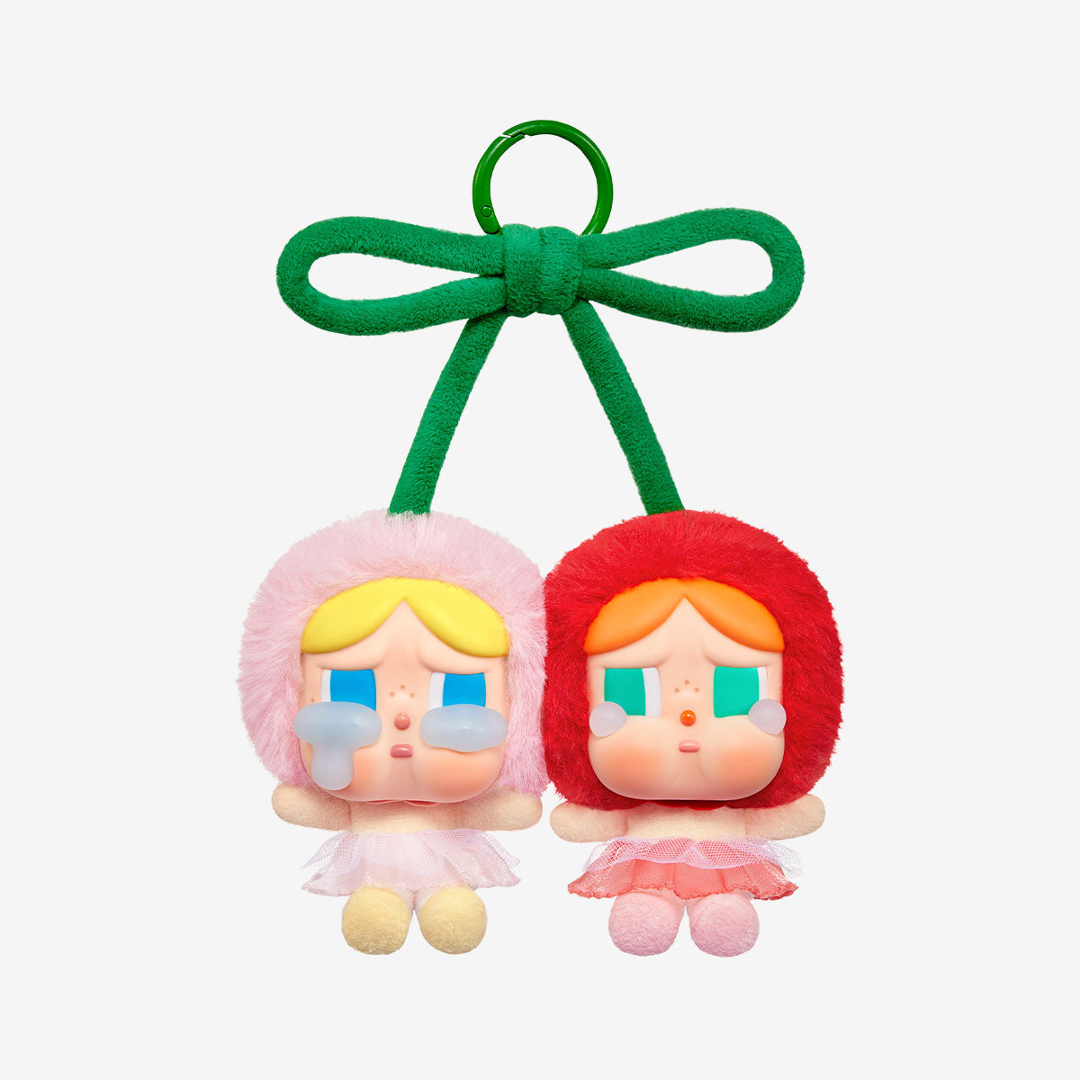 POP MART CRYBABY Crying For Love Series Vinyl Plush Hanging Card (Love You Cherry Much)