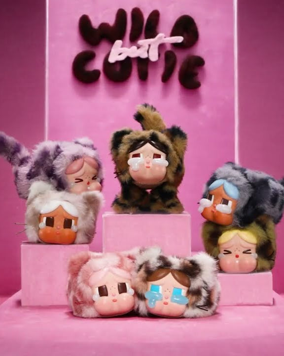 POP MART CRYBABY Wild But Cutie Series Vinyl Plush Pendant Blind Box